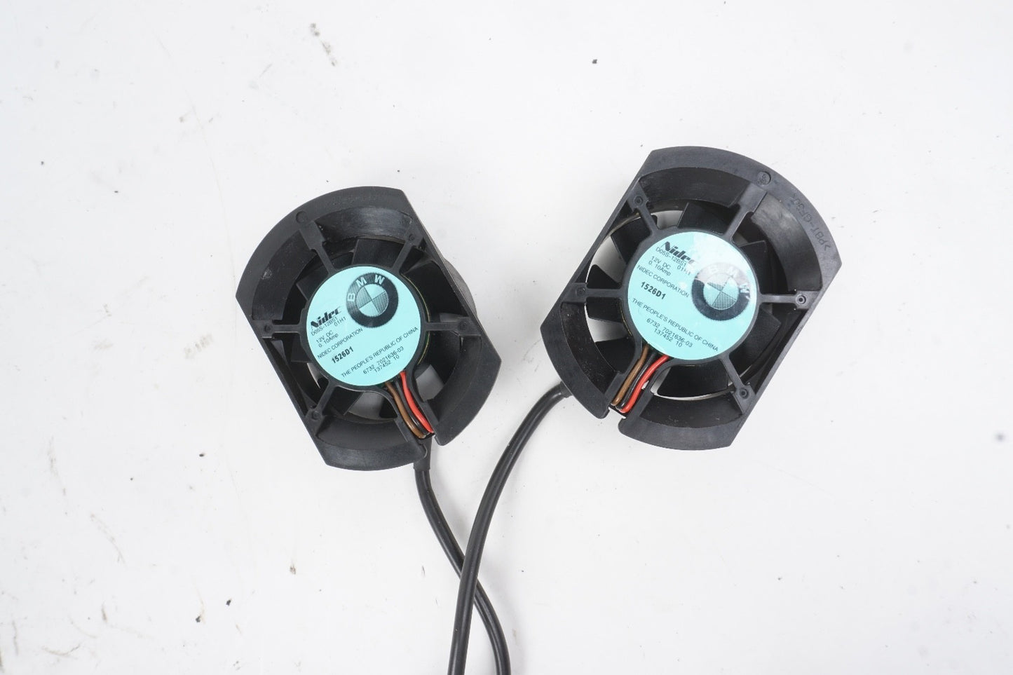 13-18 BMW 650i 640i Front Left Driver Seat Vent Fan SET Of 4 OEM