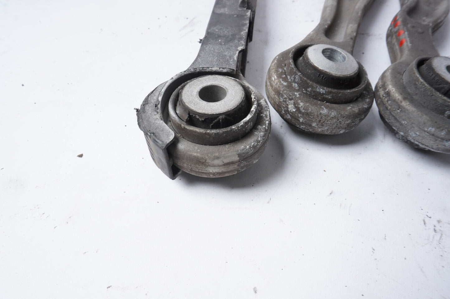 07-14 Mercedes W221 S550 CL600 S63 AMG Rear Right Side Control Arm Set of 4 OEM