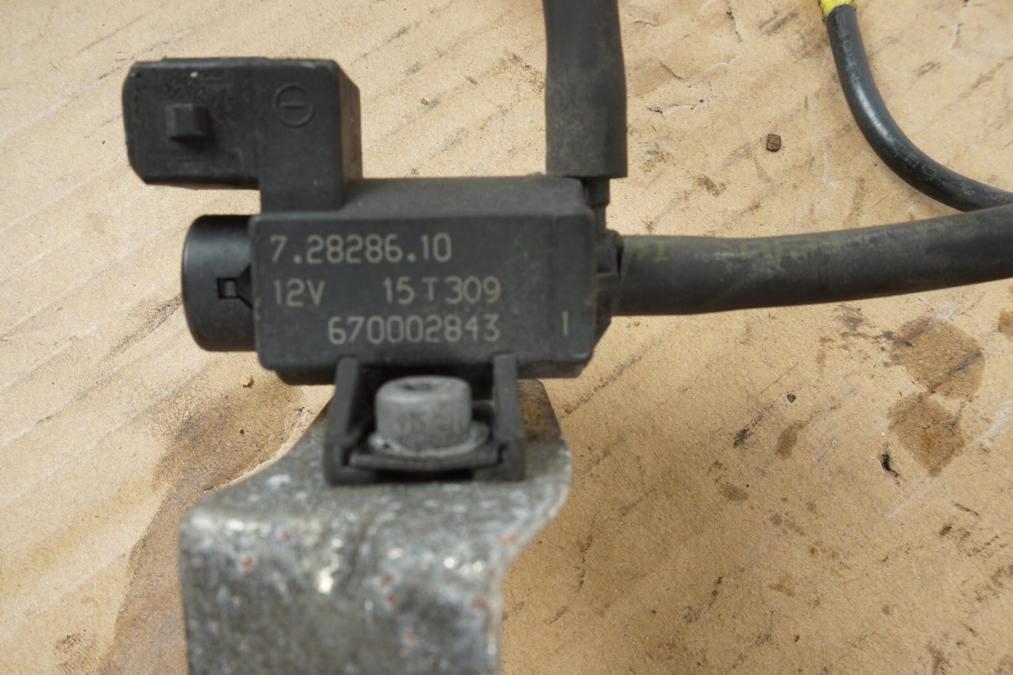 14-17 MASERATI QUATTROPORTE 3.0L EXHAUST CONTROL ON OFF VALVE ACTUATOR OEM
