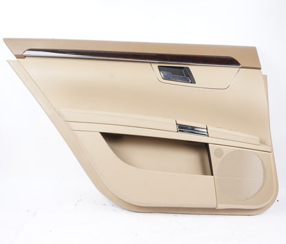 10-13 Mercedes W221 S400 S550 Rear Left Driver Side Door Panel Trim OEM