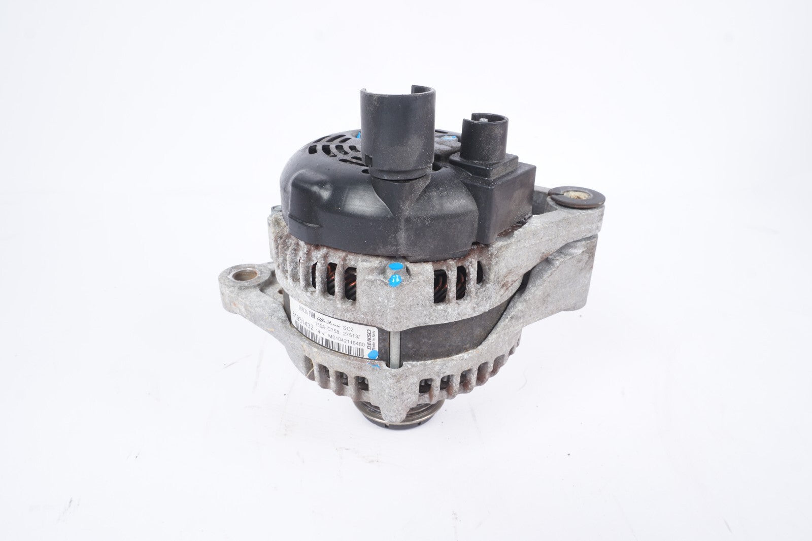 14 - 17 Fiat 500L Alternator 51931432 OEM 36k