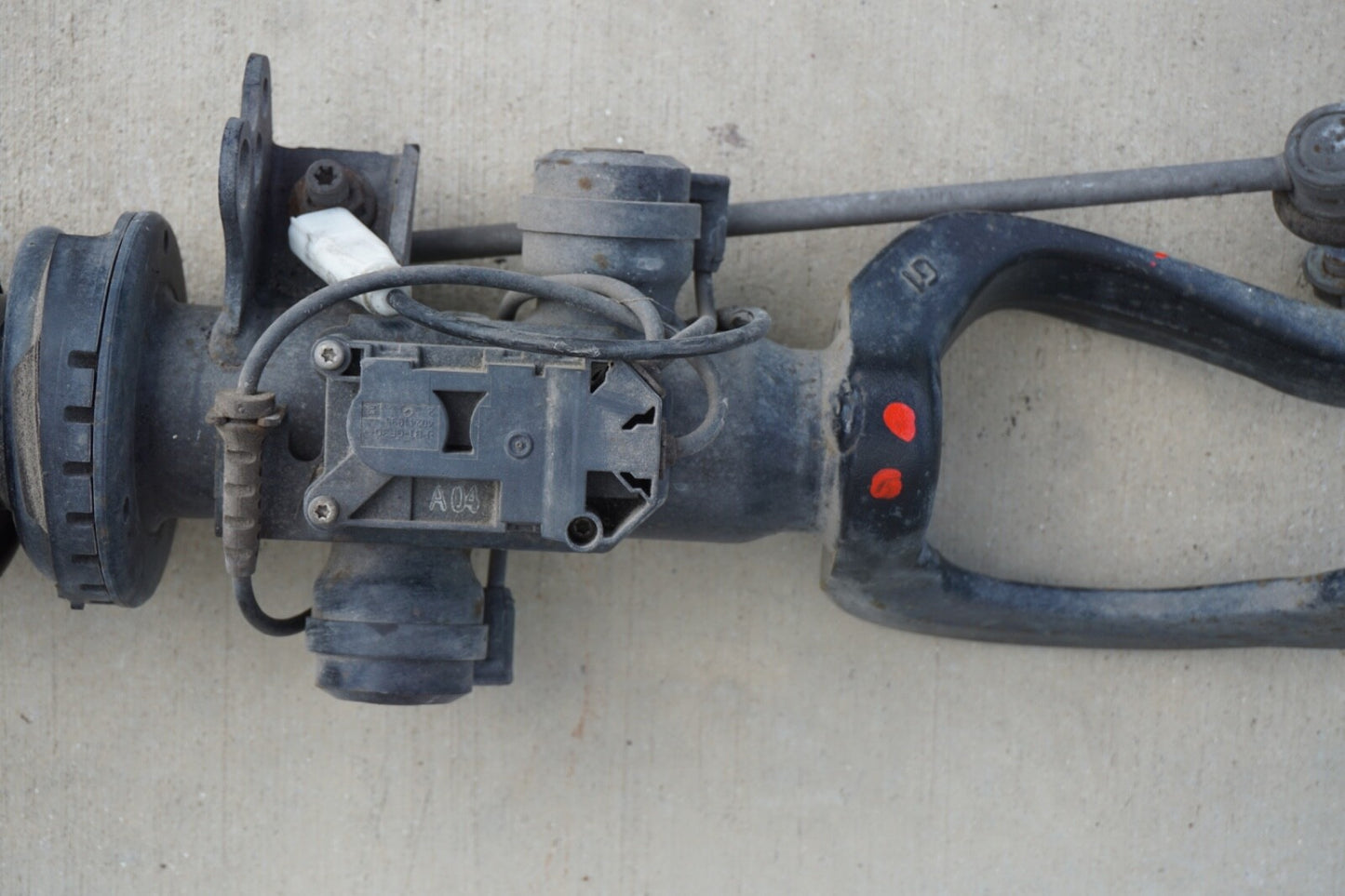 09-12 BMW F01 750LXi AWD Front Right Side Shock Strut Absorber W/Coil Spring OEM