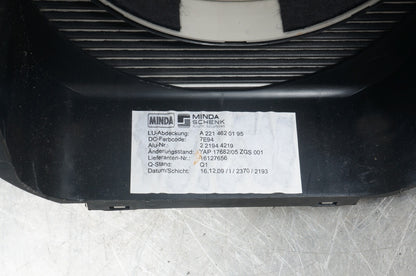 07-14 Mercedes W216 S550 CL550 Steering Column Trim Shroud Cover Gray 2214620195