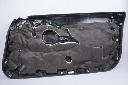 2021-2024 BMW M440I 430I FRONT LEFT INNER DOOR TRIM PANEL BLACK LEATHER OEM