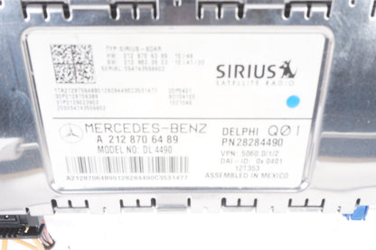 2010 - 2013 Mercedes W212 E350 E550 Satellite Radio Receiver Module OEM