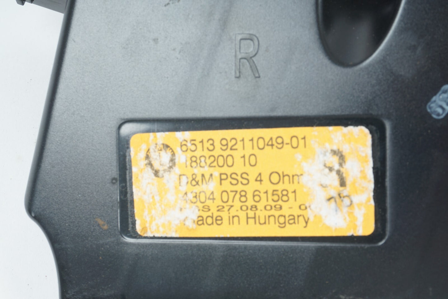 2008 - 2013 BMW X6 REAR AUDIO SPEAKER LEFT & RIGHT SET  OEM