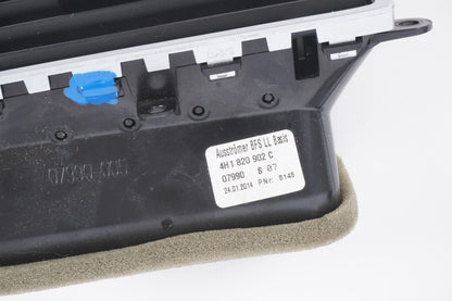 2012-2017 AUDI A8L A8 DASH AC HEATER AIR VENT SET OF 3 OEM