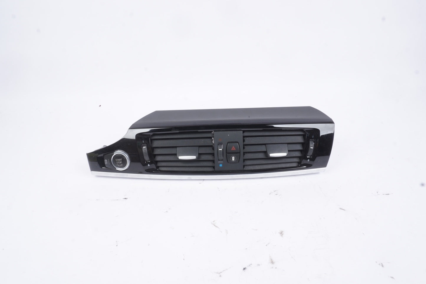2011 - 2017 BMW X3 Center Dash Air Vent Grille w/ Engine Start Stop Switch OEM
