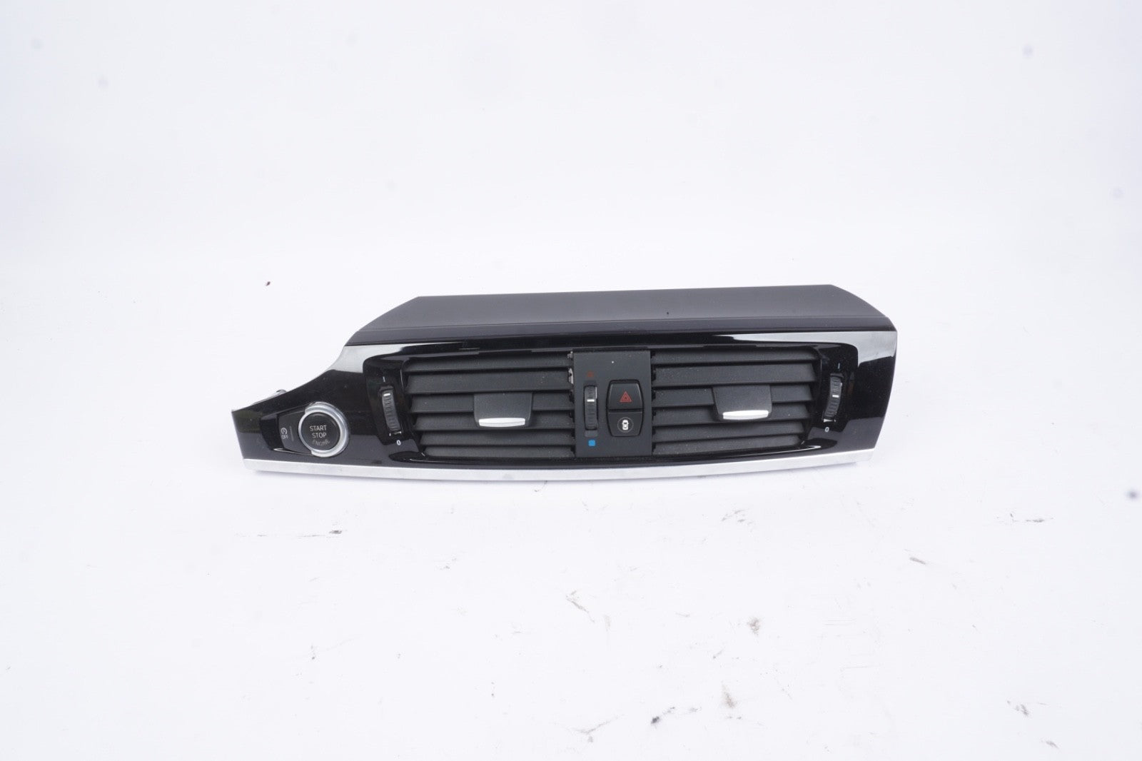2011 - 2017 BMW X3 Center Dash Air Vent Grille w/ Engine Start Stop Switch OEM