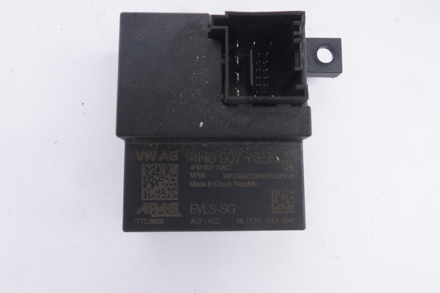 2011-2018 AUDI A6 A7 A8 S6 S7 S8 STEERING COLUMN CONTROL MODULE 4H0907705K OEM
