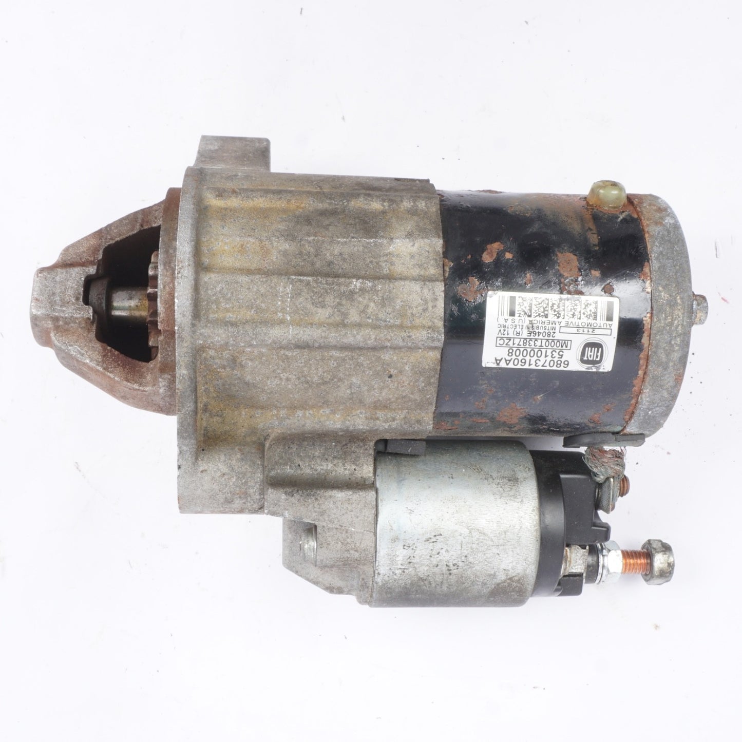 2012-2017 Fiat 500 1.4L Starter Motor 50503 68073160AA