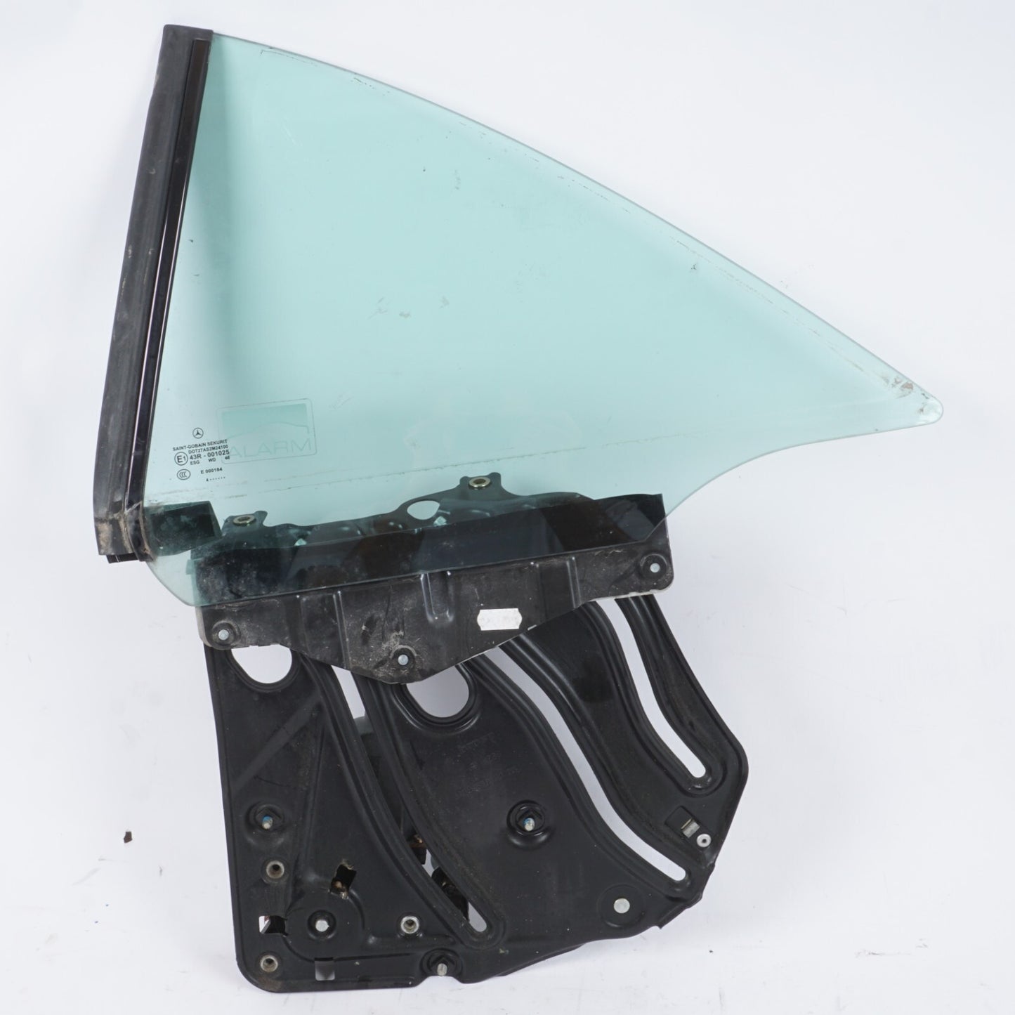 03-12 Mercedes SL500 SL55 SL600 Rear Left Quarter Glass & Window Regulator OEM