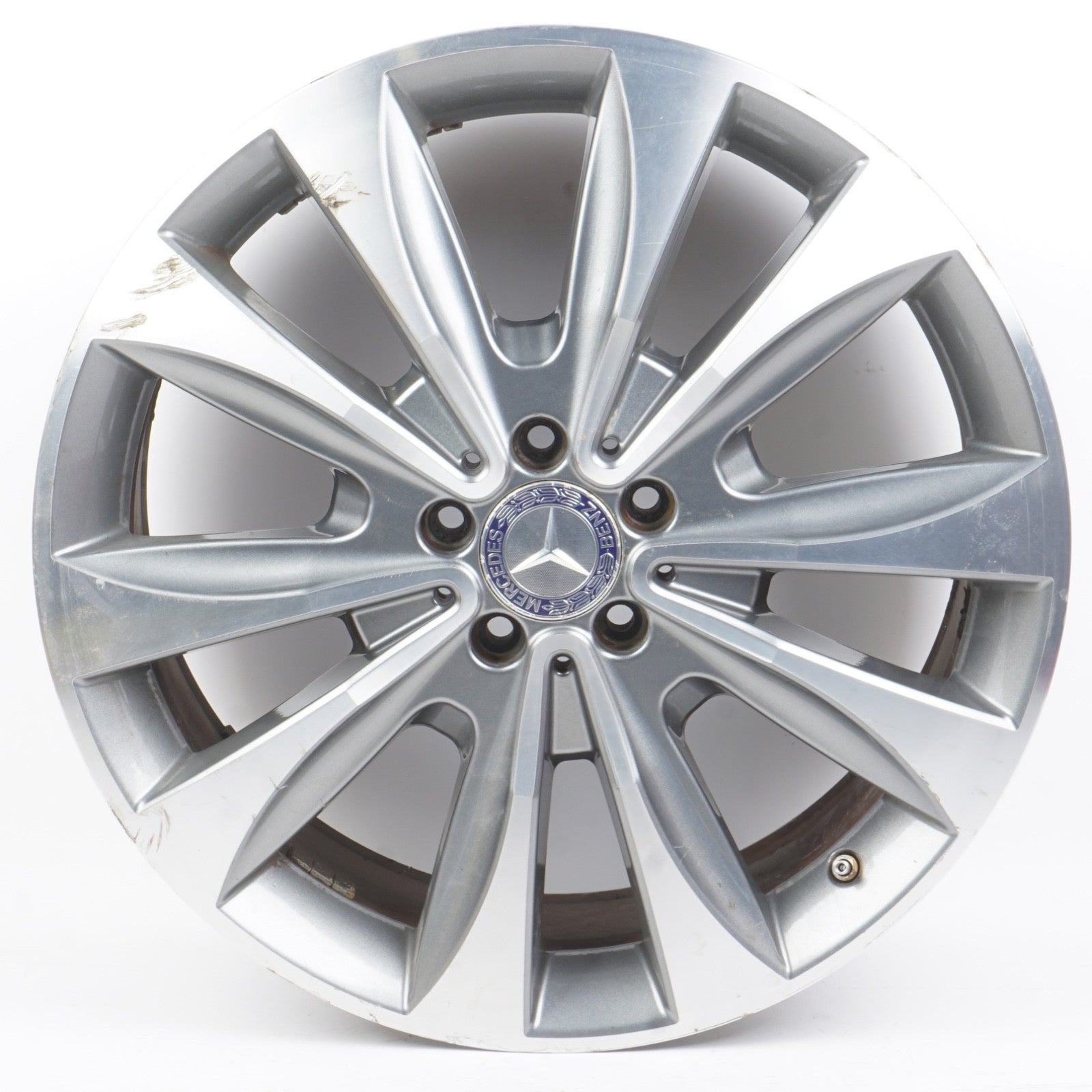 2013 - 2016 Mercedes X166 GL450 GL550 8.5 X R20 20" Wheel Rim Silver OEM
