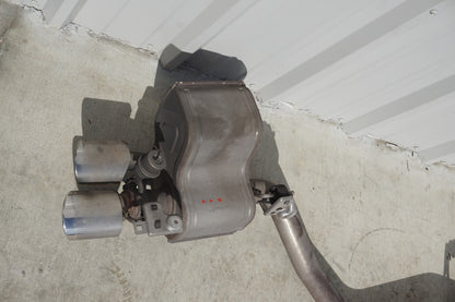 2014 - 2020  MASERATI GHIBLI LEFT REAR EXHAUST MUFFLER PIPE OEM