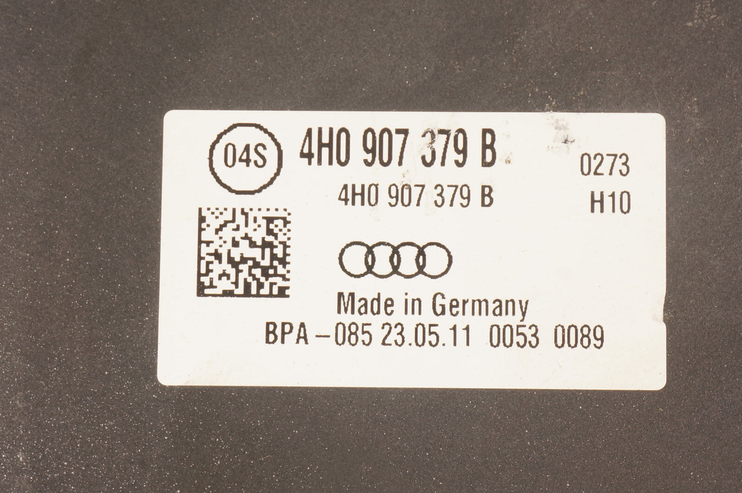 2011 - 2012 AUDI A8L ABS ANTI LOCK BRAKE PUMP W/ MODULE  4H0907379B OEM