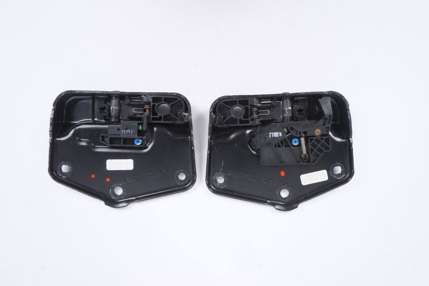 11 - 17 Mercedes E350 E550 Front Top Roof Lock Latch Cover Set of 2 OEM