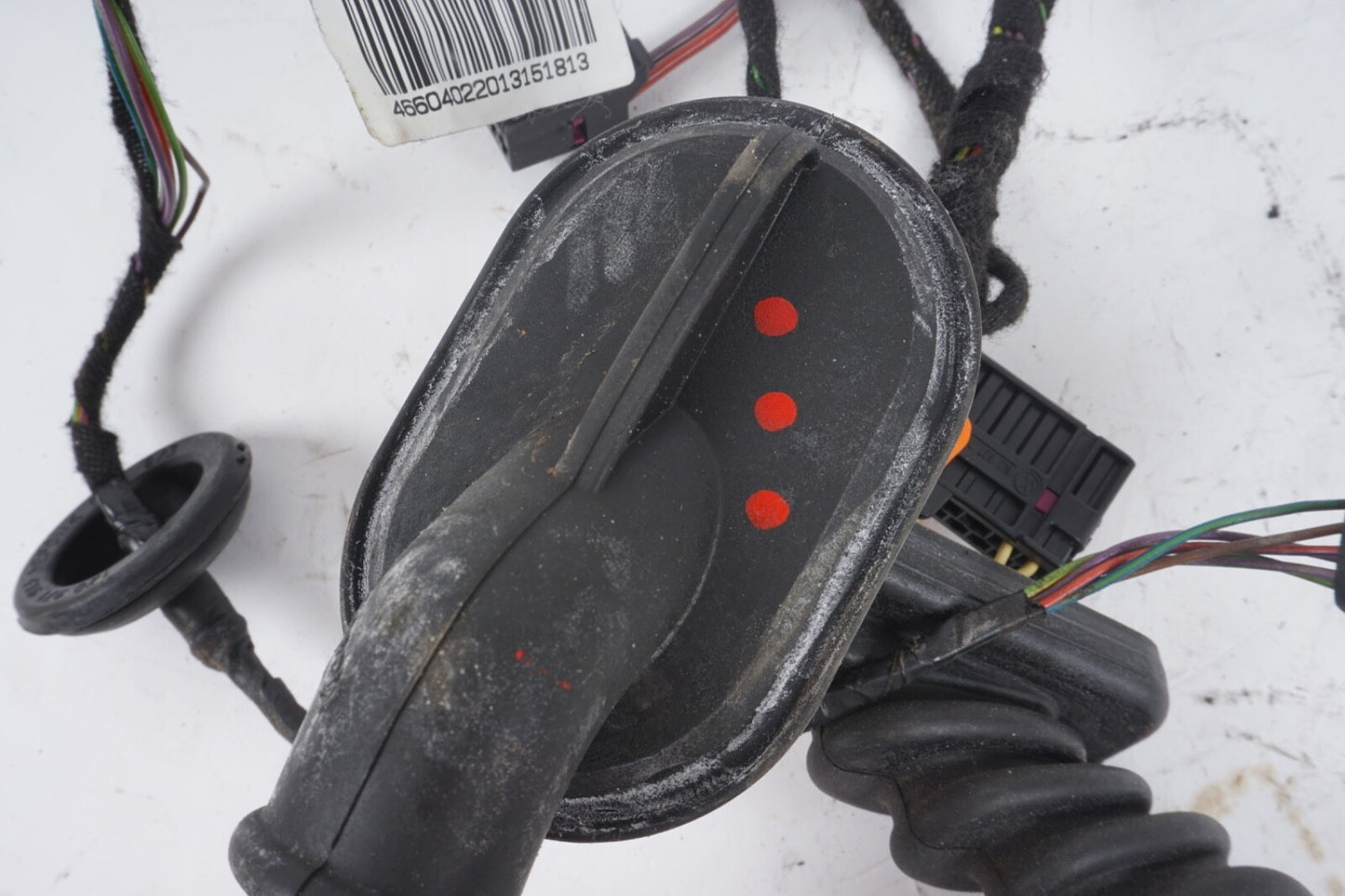 2011 - 2014 PORSCHE CAYENNE REAR LEFT SIDE DOOR WIRE WIRING HARNESS OEM