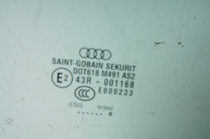 2004 - 2010 AUDI D3 A8 A8L S8 FRONT PASSENGER RIGHT WINDOW DOOR GLASS OEM