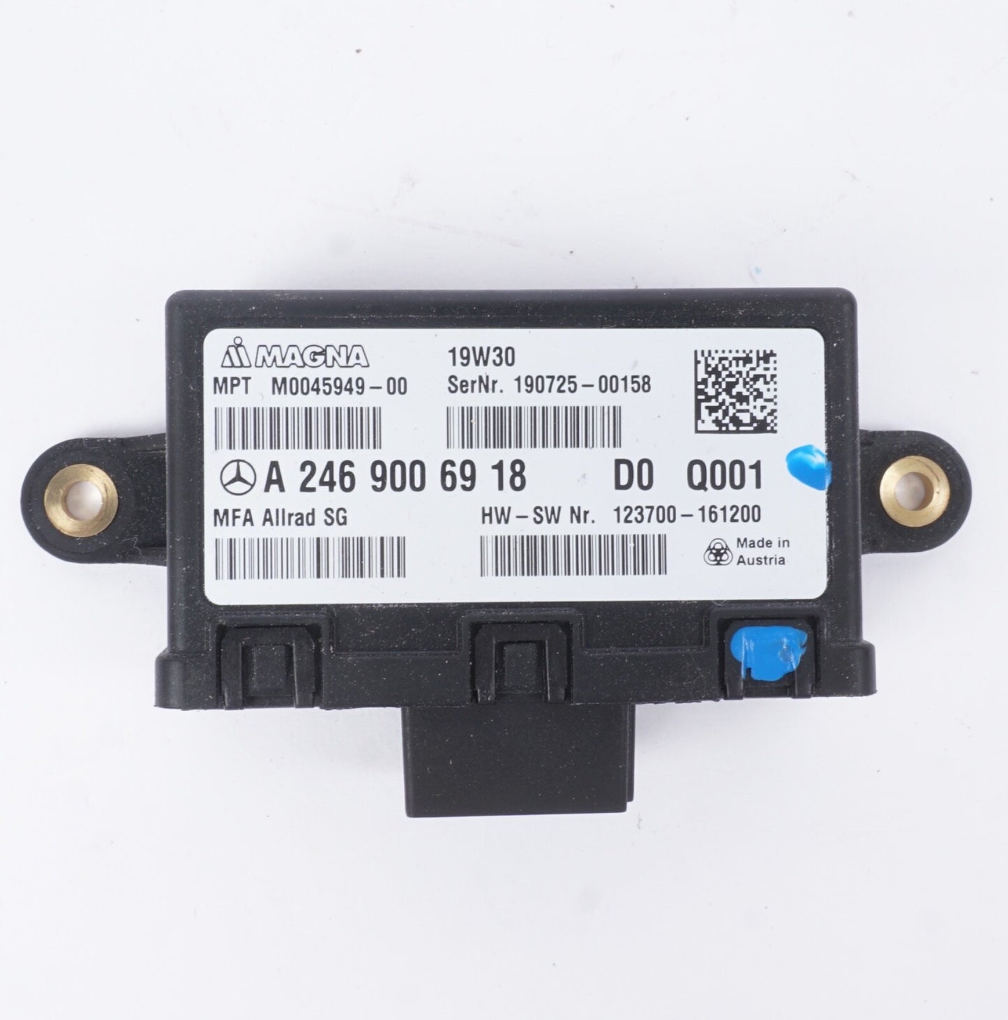 15-20 Mercedes X156 GLA250 Transfer Case Control Module Unit 2469006918 OEM