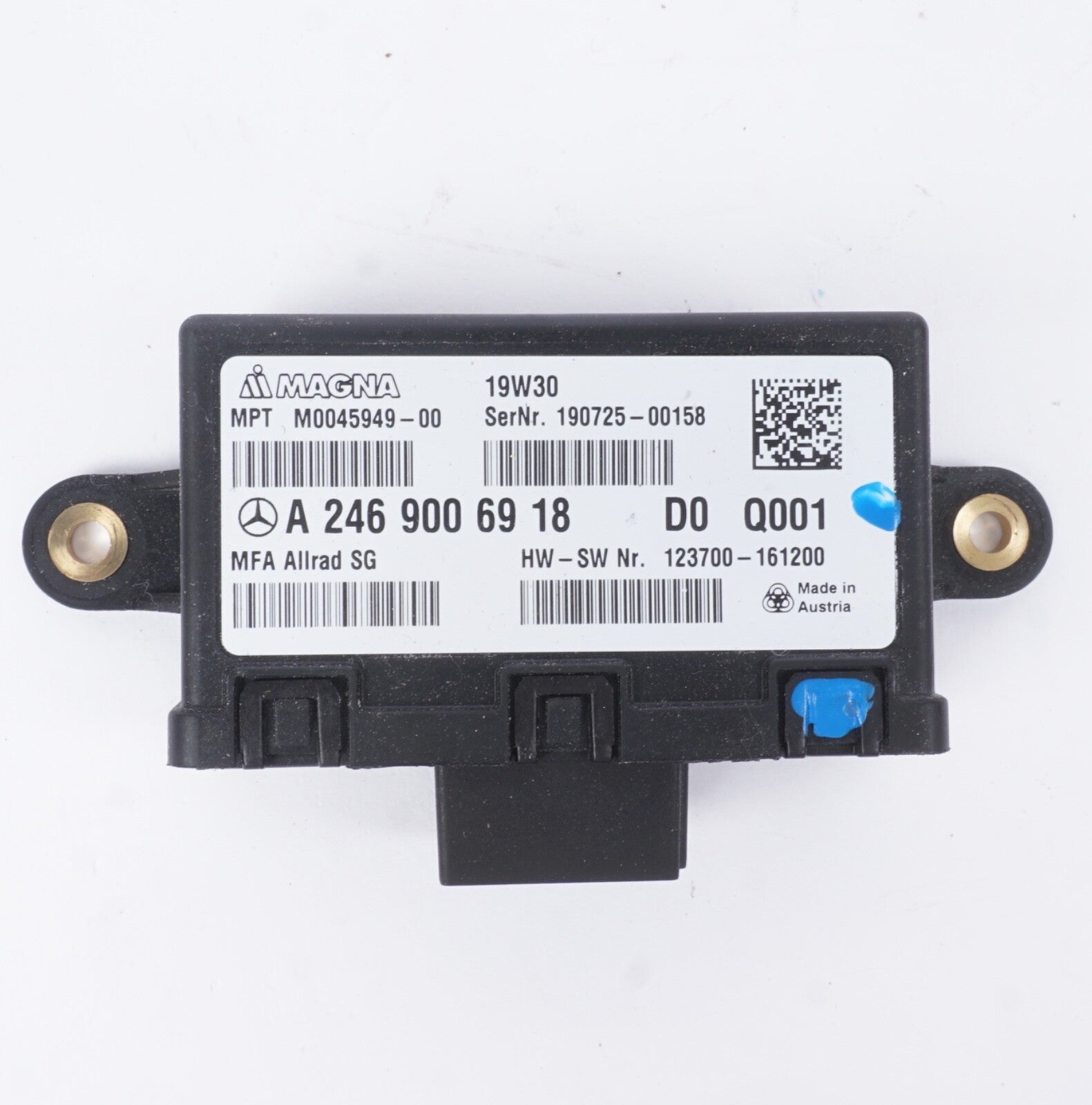 15-20 Mercedes X156 GLA250 Transfer Case Control Module Unit 2469006918 OEM