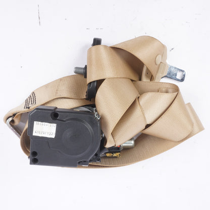 07-13 MERCEDES-BENZ W221 S550 REAR RIGHT SIDE SEAT BELT RETRACTOR BROWN OEM