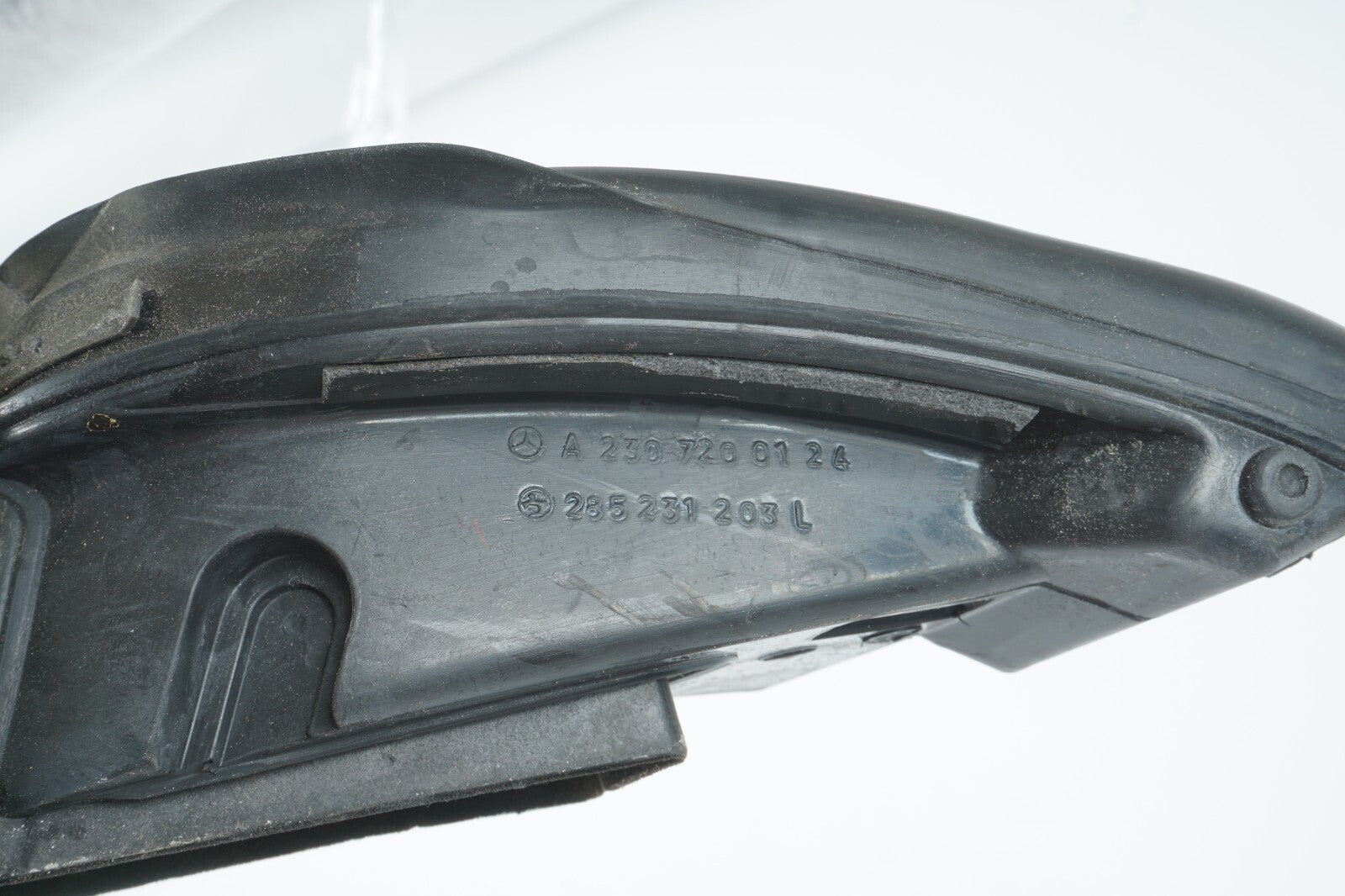03 - 08 Mercedes R230 SL500 Front Left Driver Door Window Belt Trim OEM