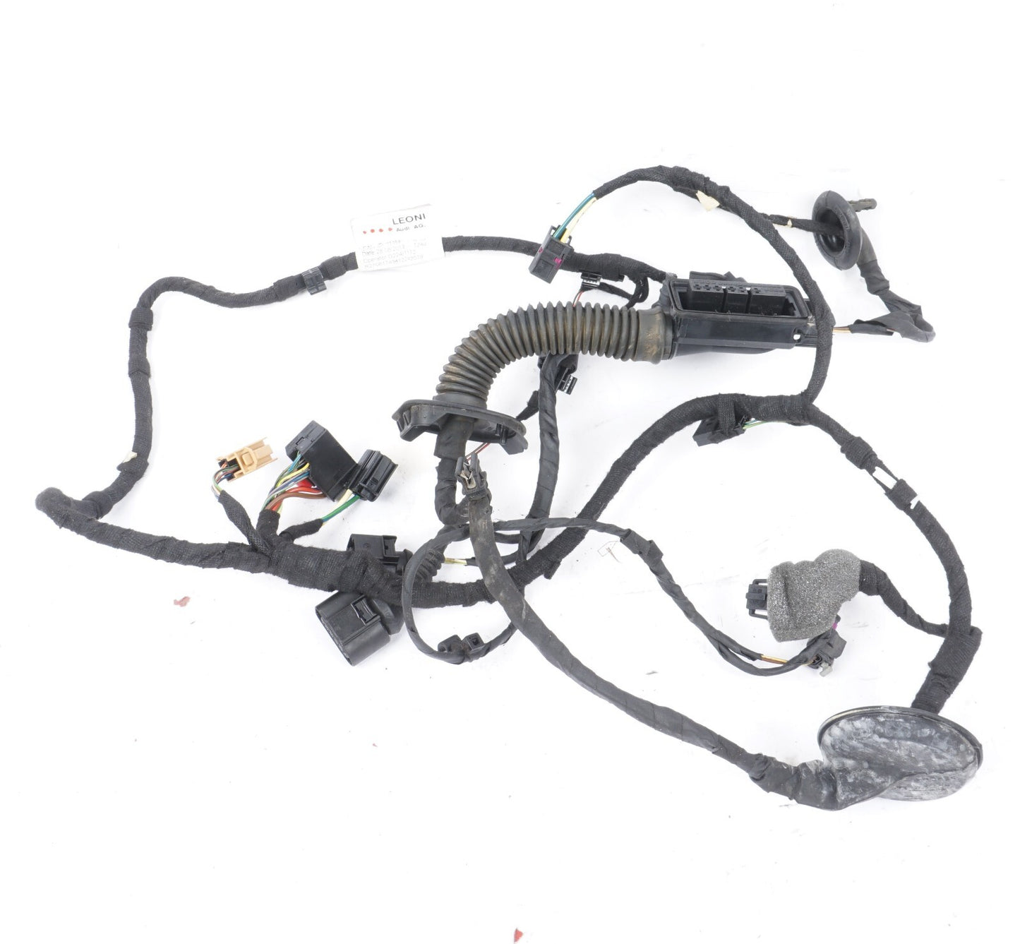 2013 - 2017 Audi A8L A8 Door Wire Harness Rear Right Passenger Side OEM