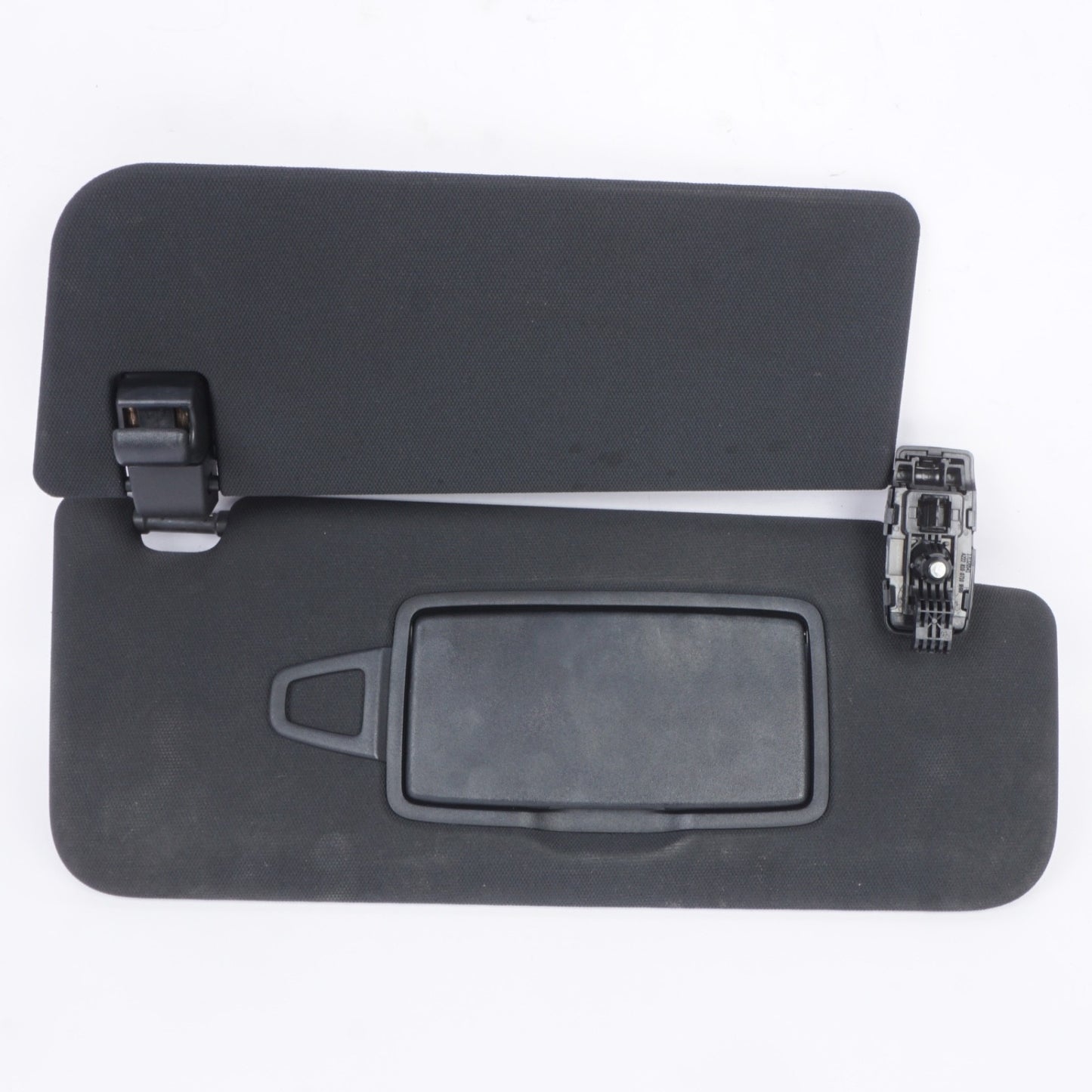 2014-2020 MERCEDES S CLASS W222 SEDAN - FRONT RIGHT SUN VISOR CLOTH (BLACK) OEM