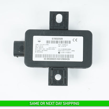 14-20 MASERATI QUATTROPORTE TPMS TIRE PRESSURE MONITORING CONTROL MODULE OEM