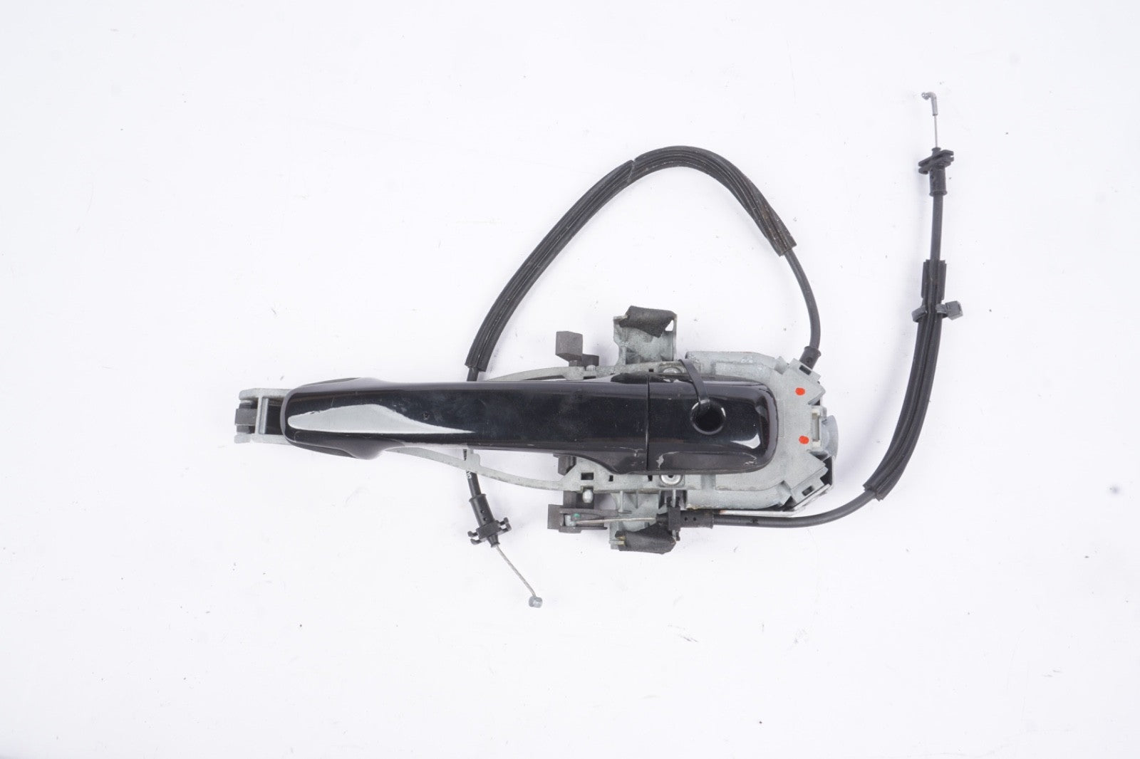 06-13 Volvo C70 Front Right Passenger Side Exterior Door Handle Trim Black Oem