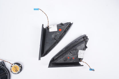2010-2015 BMW 740Li 750Li Logic7 Midrange Door Speaker Speakers Set  9141501 OEM