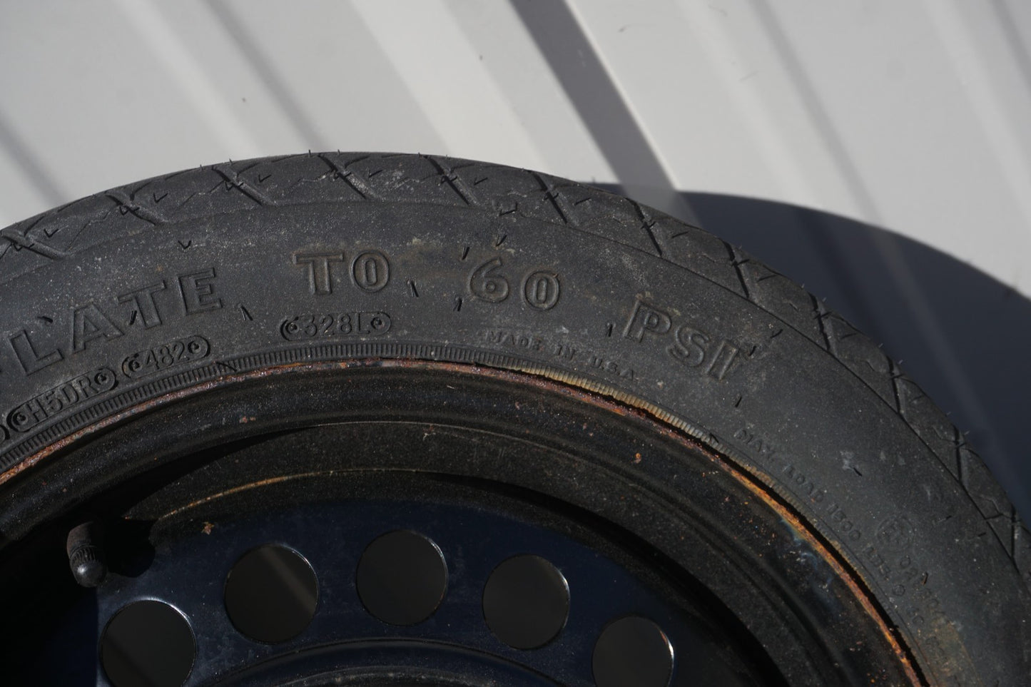 1993 Cadillac Allante 15X4 Wheel Compact Spare Tire T125/70R15 5x115mm OEM