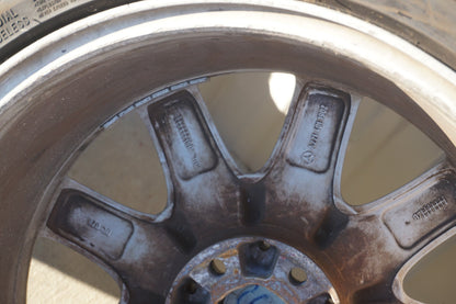 07-09 Mercedes W221 S550 CL500 Alloy Wheel Rim 8.5Jx18 & Tire SET Of 4 OEM
