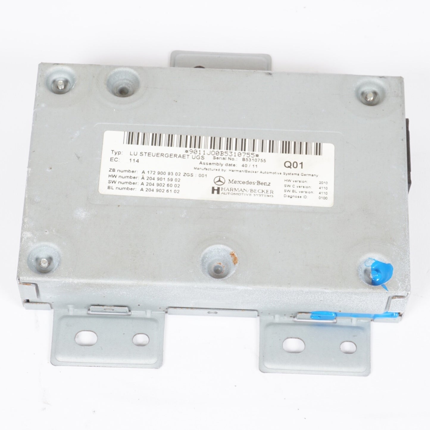 07 - 14 Mercedes W216 CL550 S400 S550 SLK350 Communication Interface Module