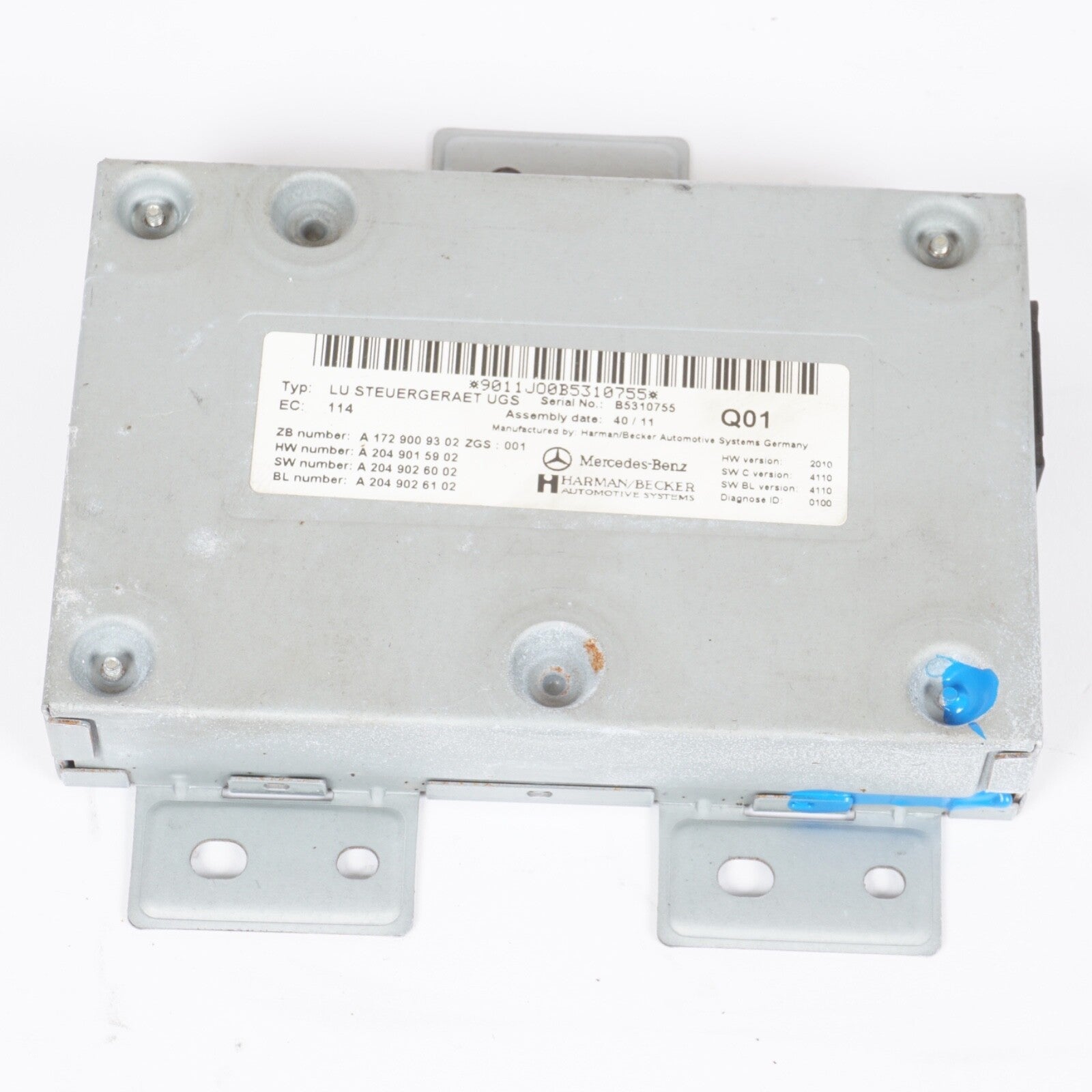 07 - 14 Mercedes W216 CL550 S400 S550 SLK350 Communication Interface Module