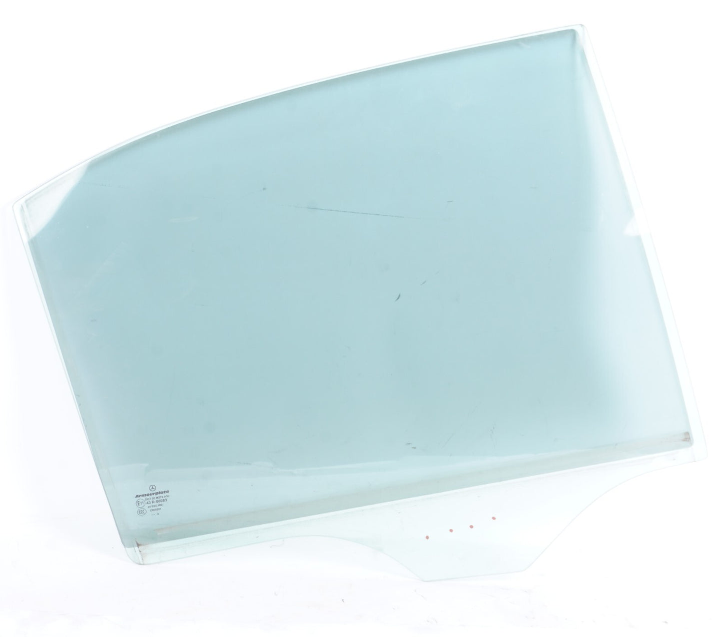 08-14 Mercedes C300 C350 W204 Rear Right Passenger Side Door Window Glass OEM
