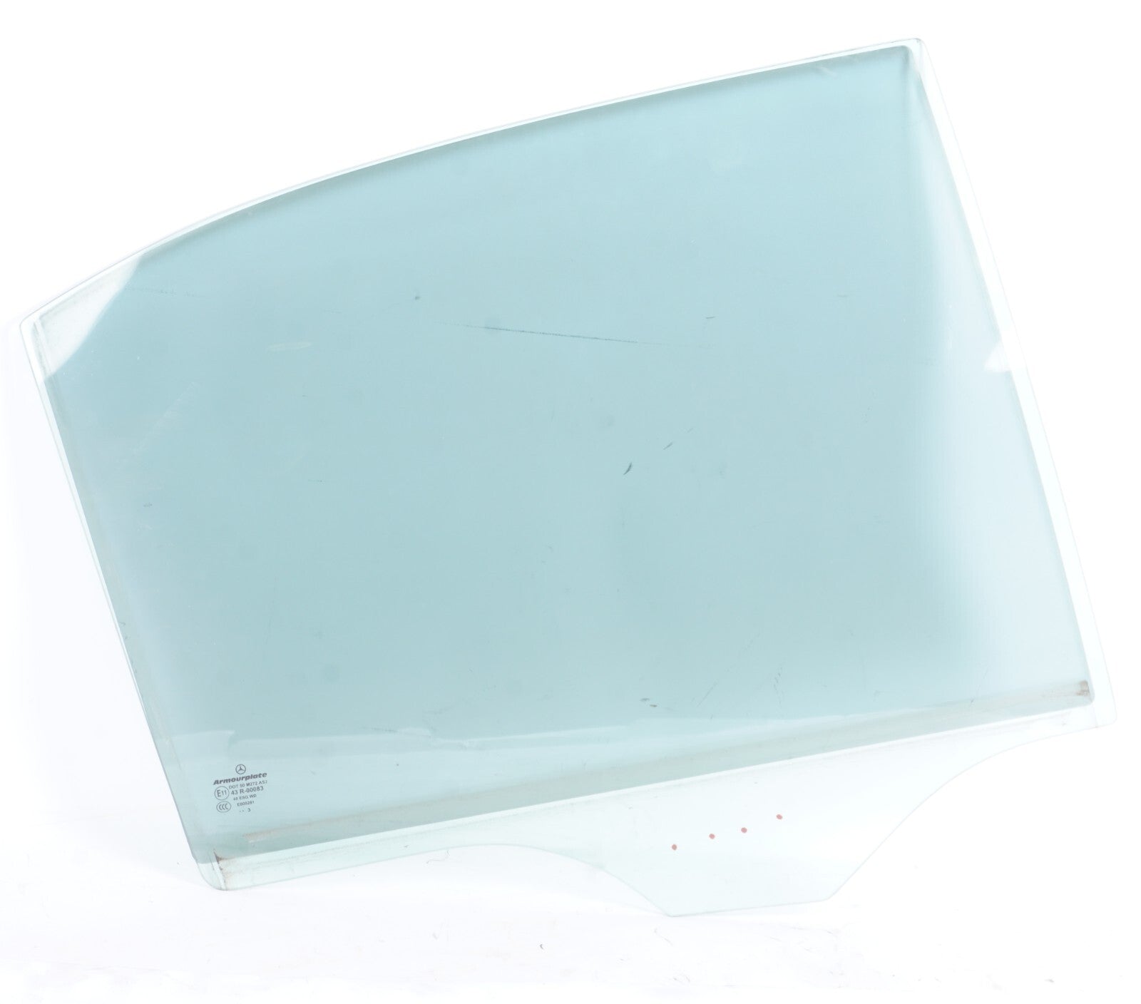 08-14 Mercedes C300 C350 W204 Rear Right Passenger Side Door Window Glass OEM