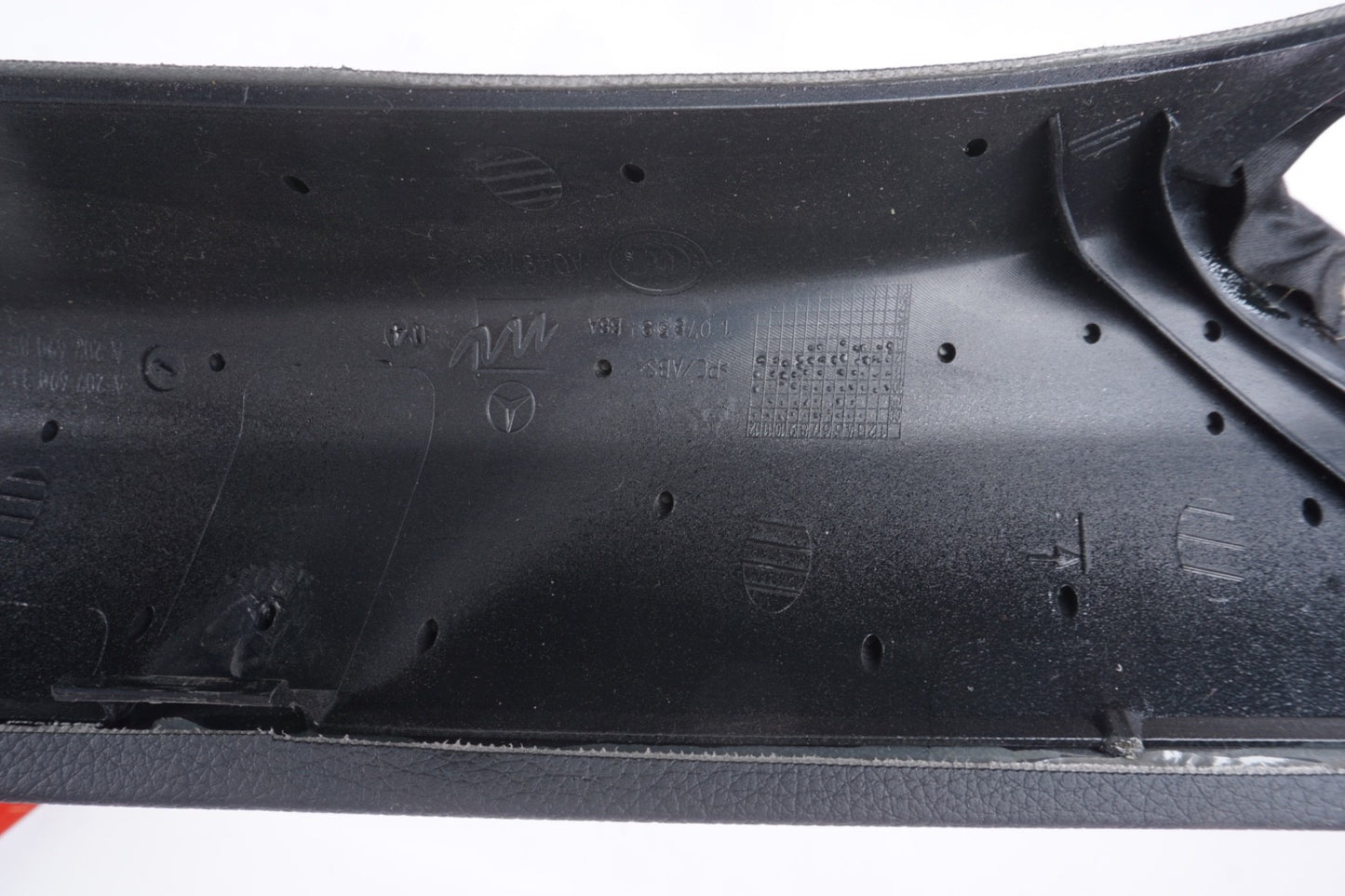 14-17 MERCEDES W207 E400 E350 COUPE FRONT LEFT TRIM A PILLAR OEM BLACK