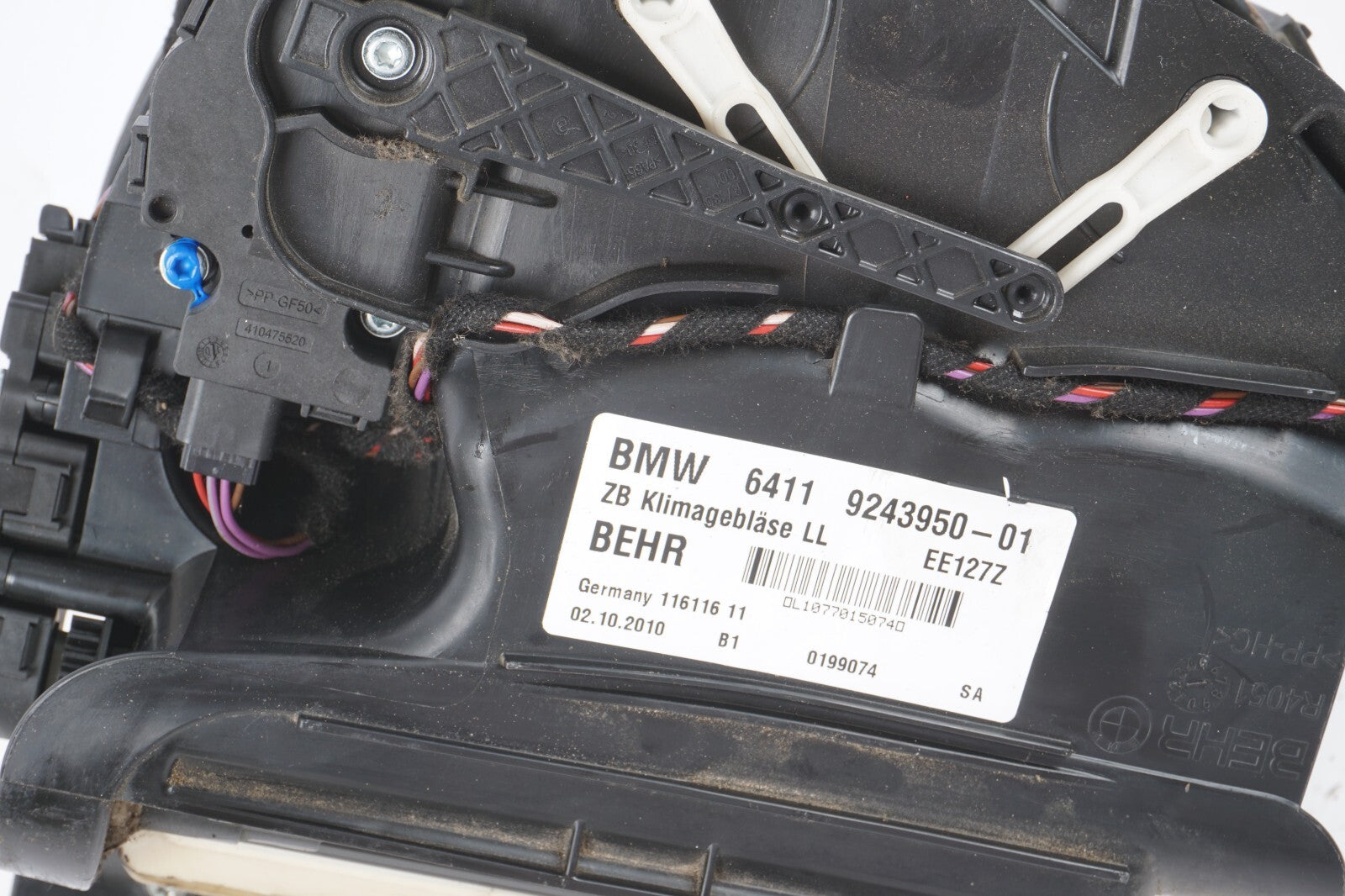 2010-2017 BMW 535I 550I GT F07 AC AIR HEATER CORE BLOWER MOTOR HOUSING OEM