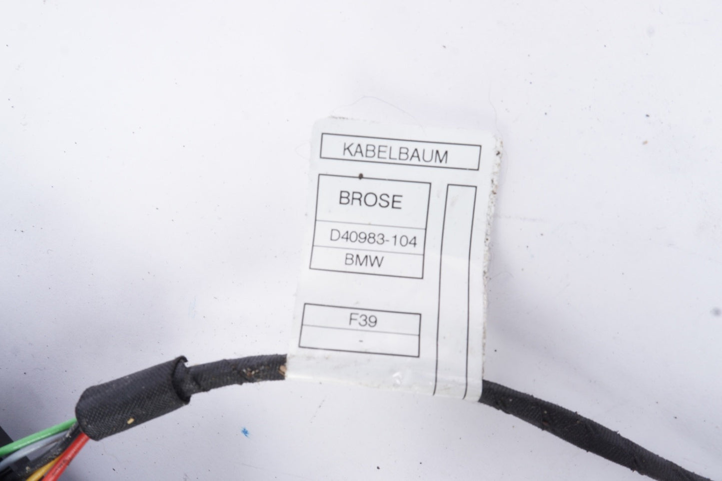 2018 - 2022 BMW X2 F39 OEM Rear Trunk Lock Latch Actuator