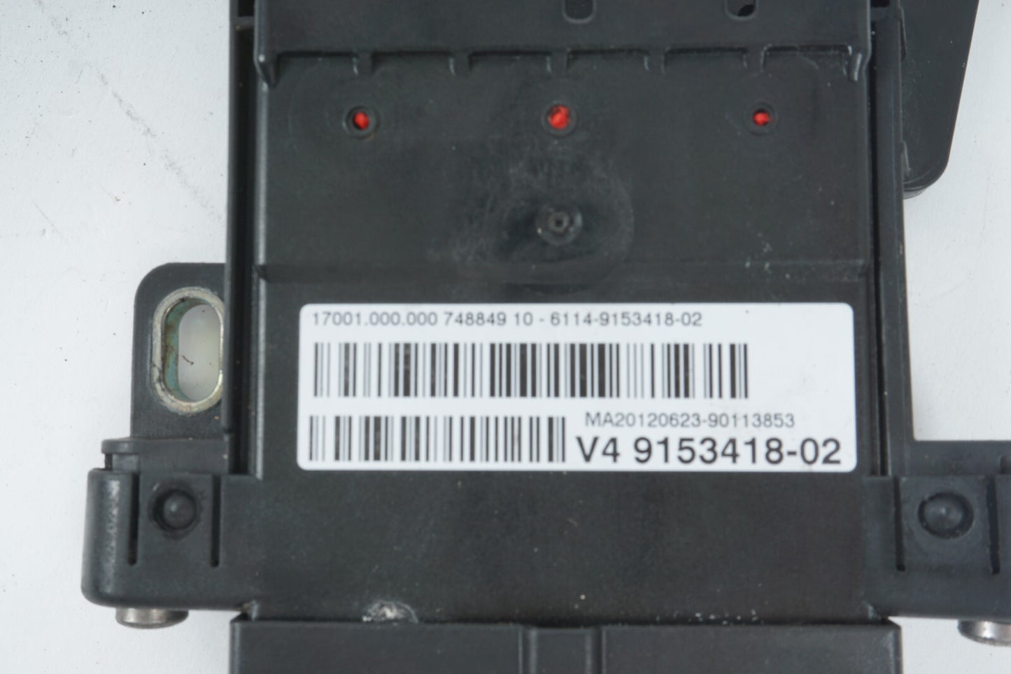 2010 - 2013 BMW 550GT F07 BATTERY DISTRIBUTION POINT CONTROL MODULE 9153418 OEM