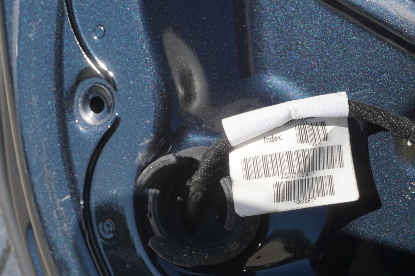 2012 - 2018 AUDI A7 FRONT DOOR SHELL LEFT DRIVER SIDE OEM BLUE