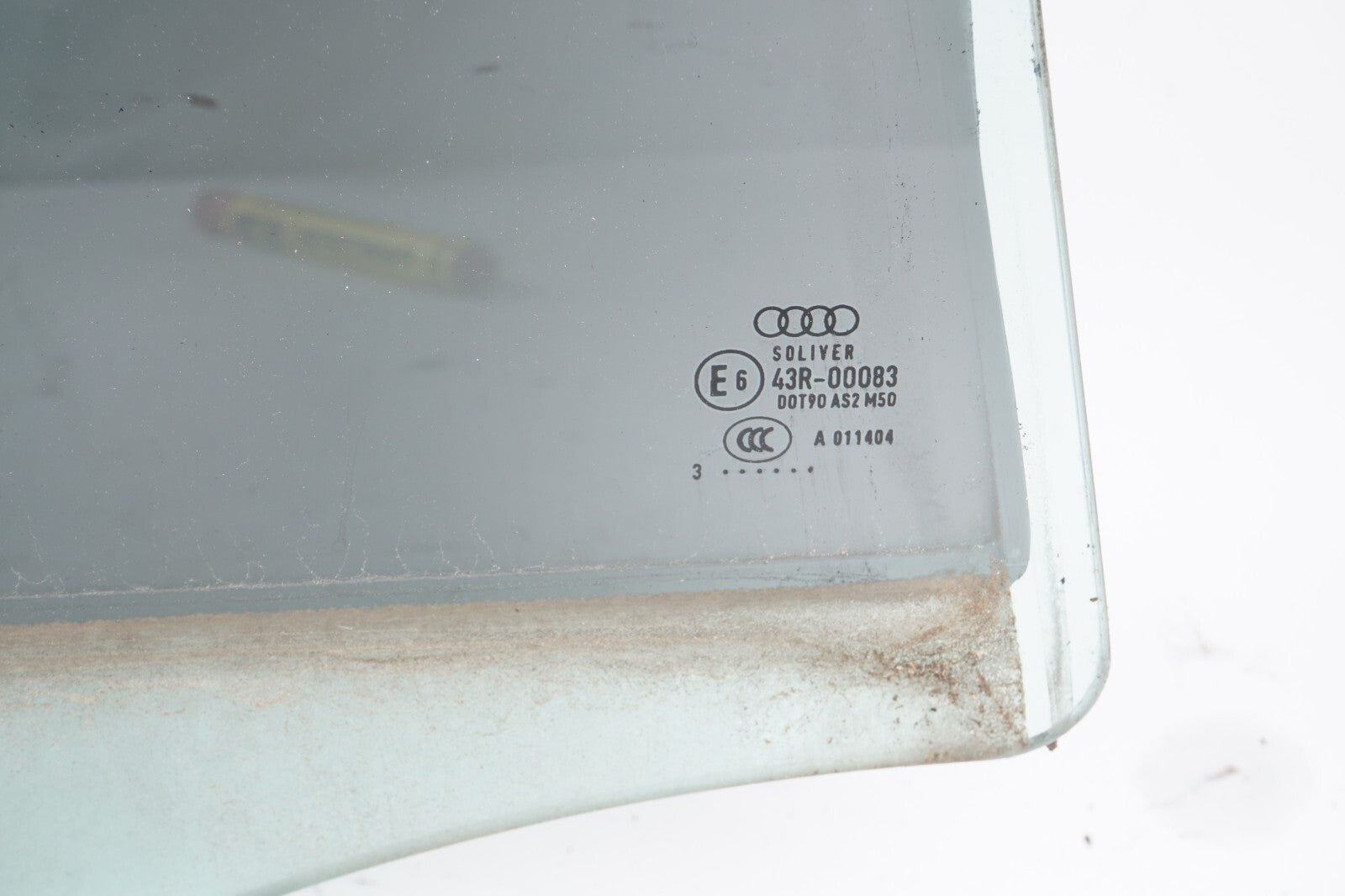 2011 - 2015 Audi A8L LONG Rear Right Passenger Side Door Window Glass OEM