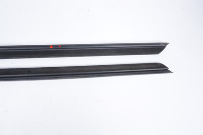 10-13 MERCEDES-BENZ C207 COUPE FRONT LEFT & RIGHT DOOR CHROME MOLDING
