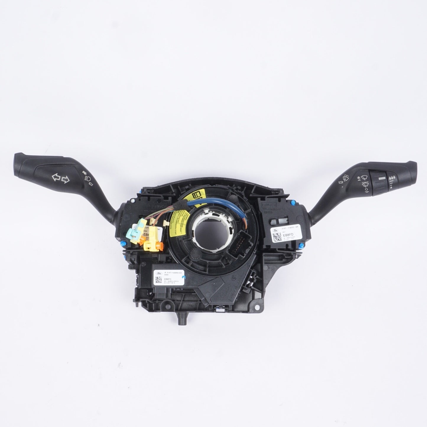 18-19 FORD FOCUS ESCAPE CLOCK SPRING TURN SIGNAL WIPER SWITCH F1FT-14A664-CA
