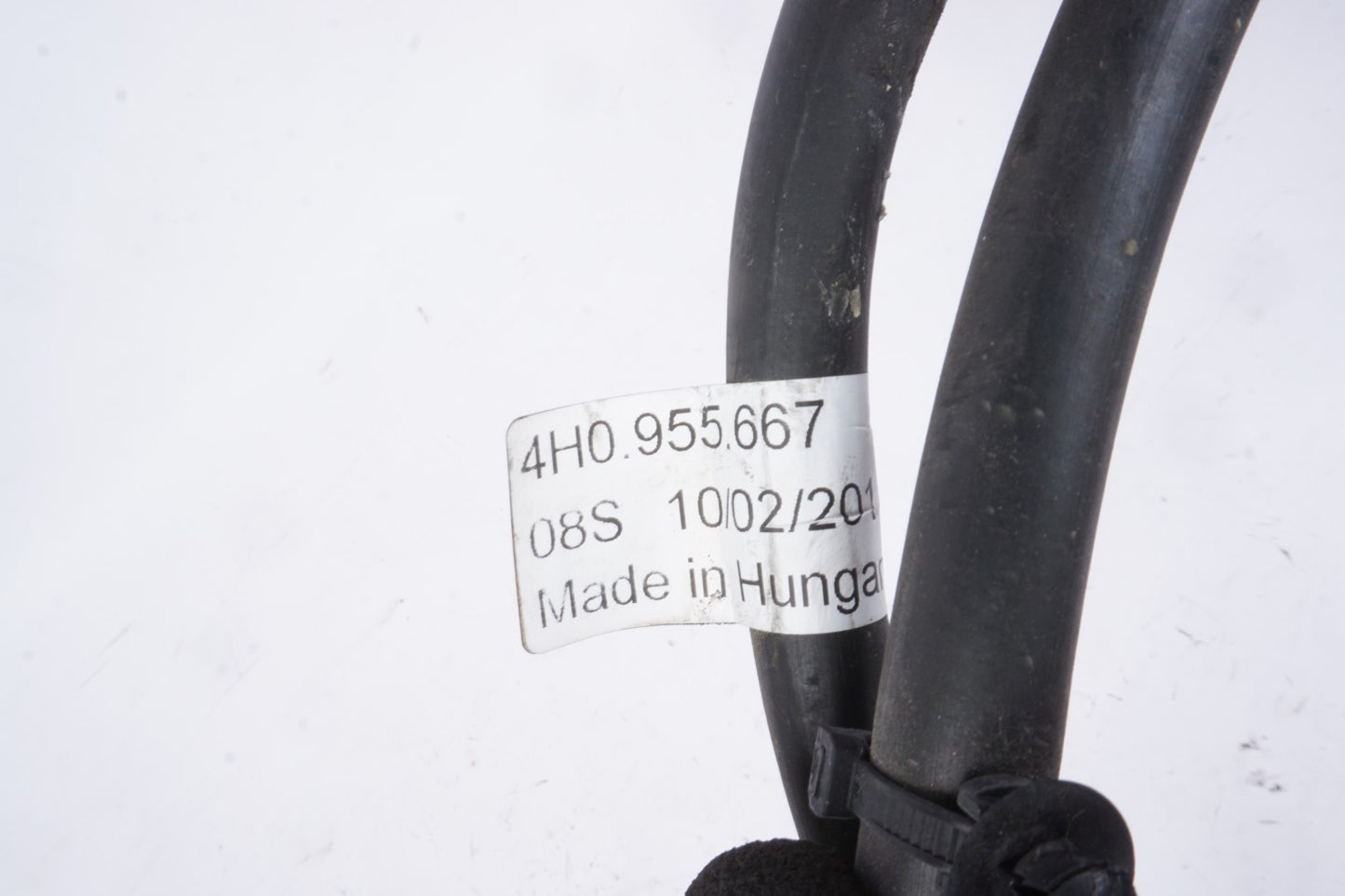 2013 - 2018 Audi A8 Headlight Washer Hose Line  OEM