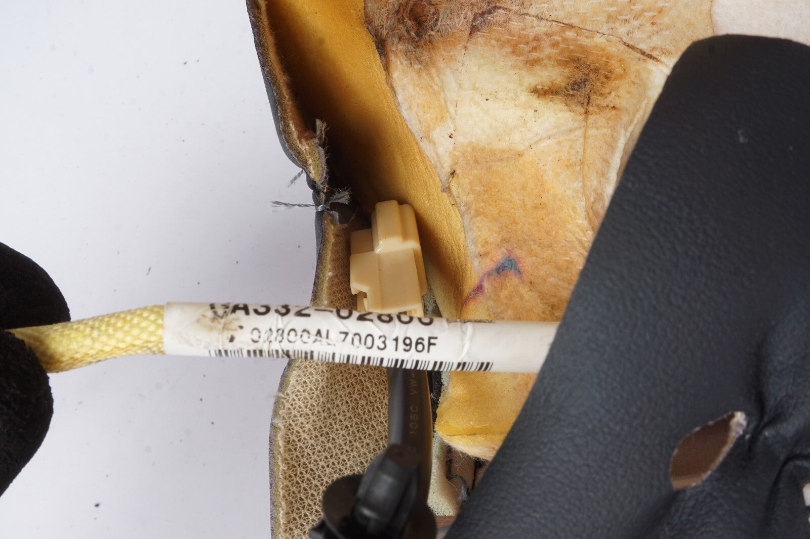 2009 - 2013 Lexus Is250 Convertible Front Right Seat Leather Backrest OEM