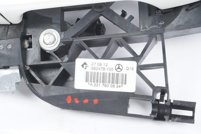 07-13 Mercedes W221 S550 S400 Rear Right Exterior Door Handle Keyless Go OEM
