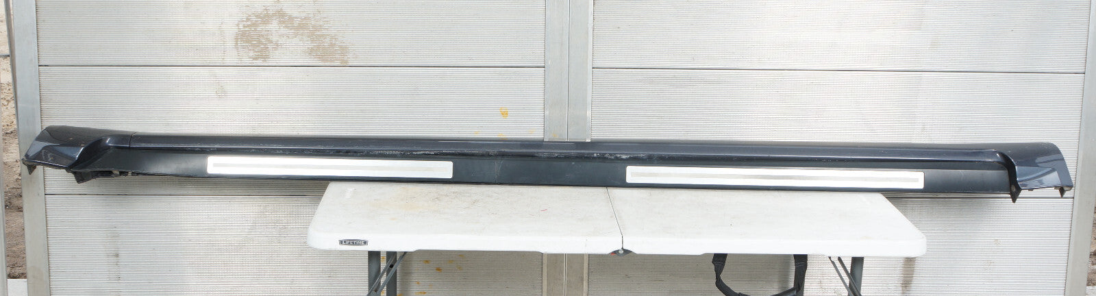 2004 - 2010 AUDI D3 A8L LEFT DRIVER SIDE ROCKER PANEL SKIRT MOLDING OEM