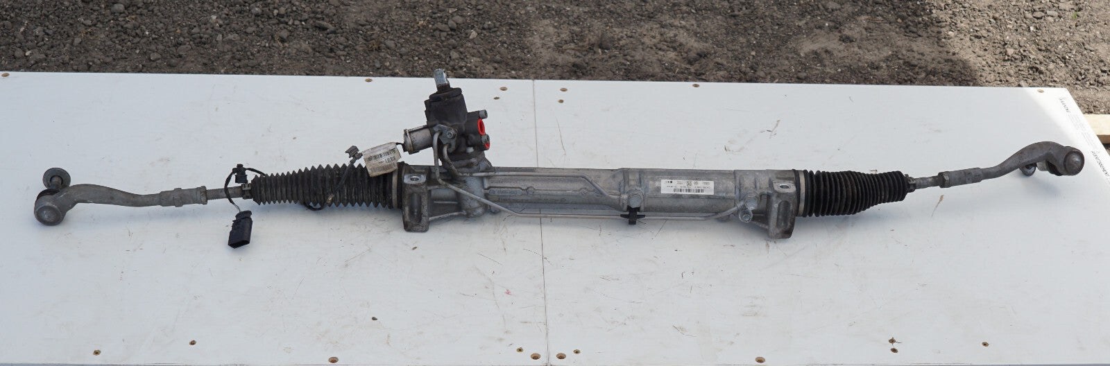 2011 - 2014 AUDI A8L A8 POWER STEERING RACK & PINION 4H1422065F OEM